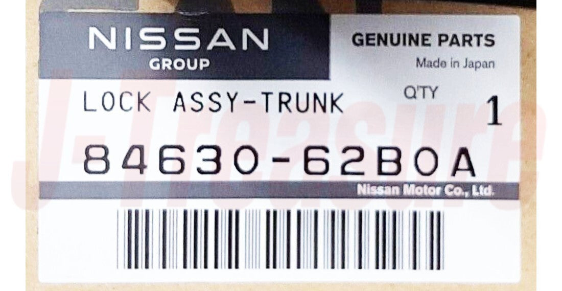 NISSAN NISMO GT-R R35 Genuine Trunk Lid Lock Assembly 84630-62B0A OEM