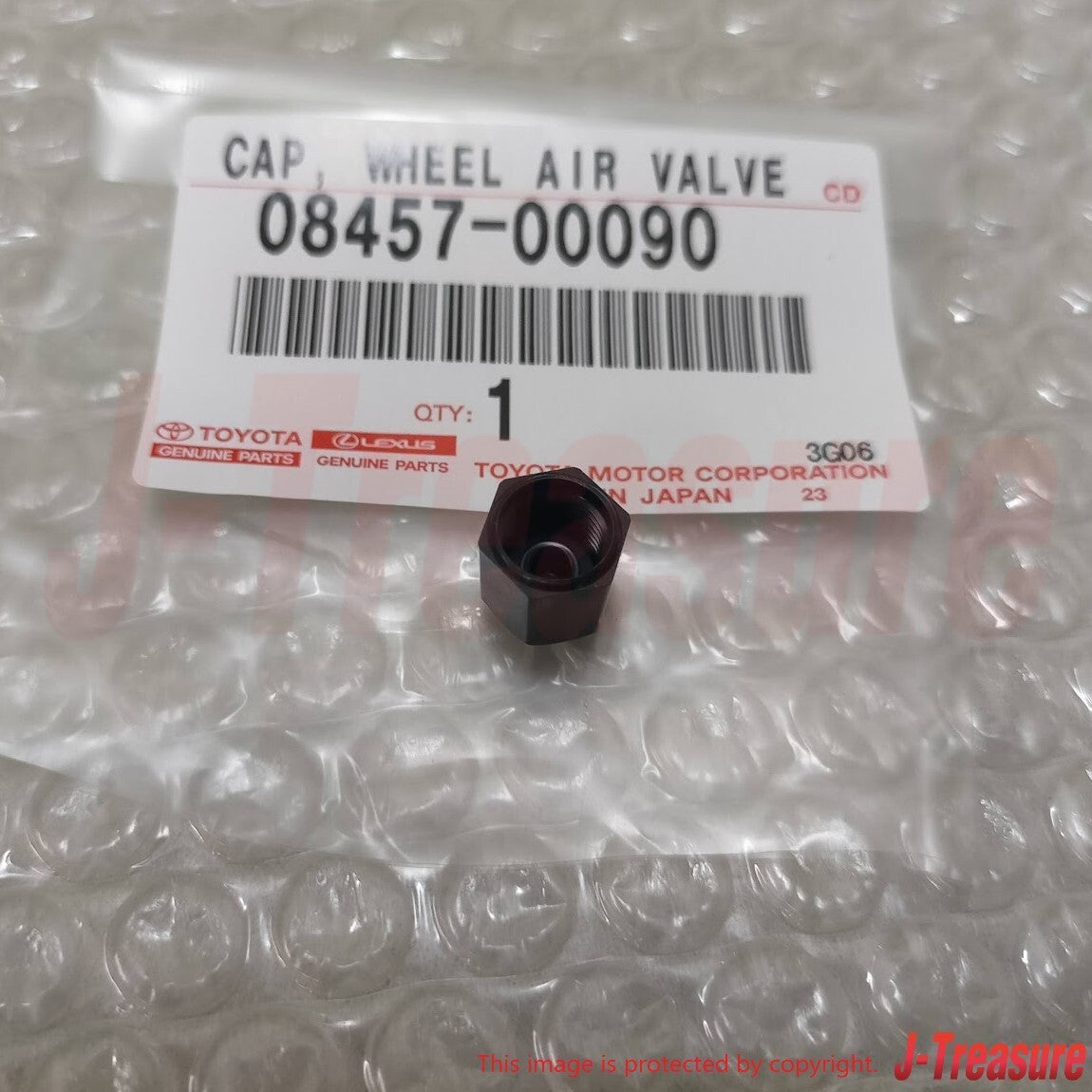TOYOTA Genuine GAZOO RACING GR SPORT Tire Air Valve Cap 4pcs Set 08457-00090 OEM