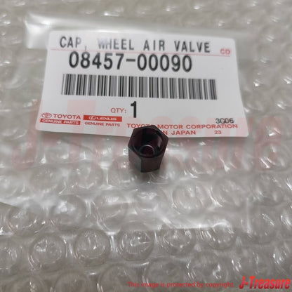 TOYOTA Genuine GAZOO RACING GR SPORT Tire Air Valve Cap 4pcs Set 08457-00090 OEM