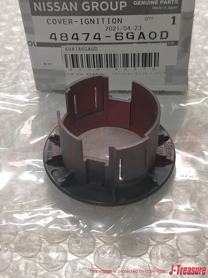 NISSAN FAIRLADY Z 370Z Z34 Genuine Ignition Switch Start Button Cover Red OEM