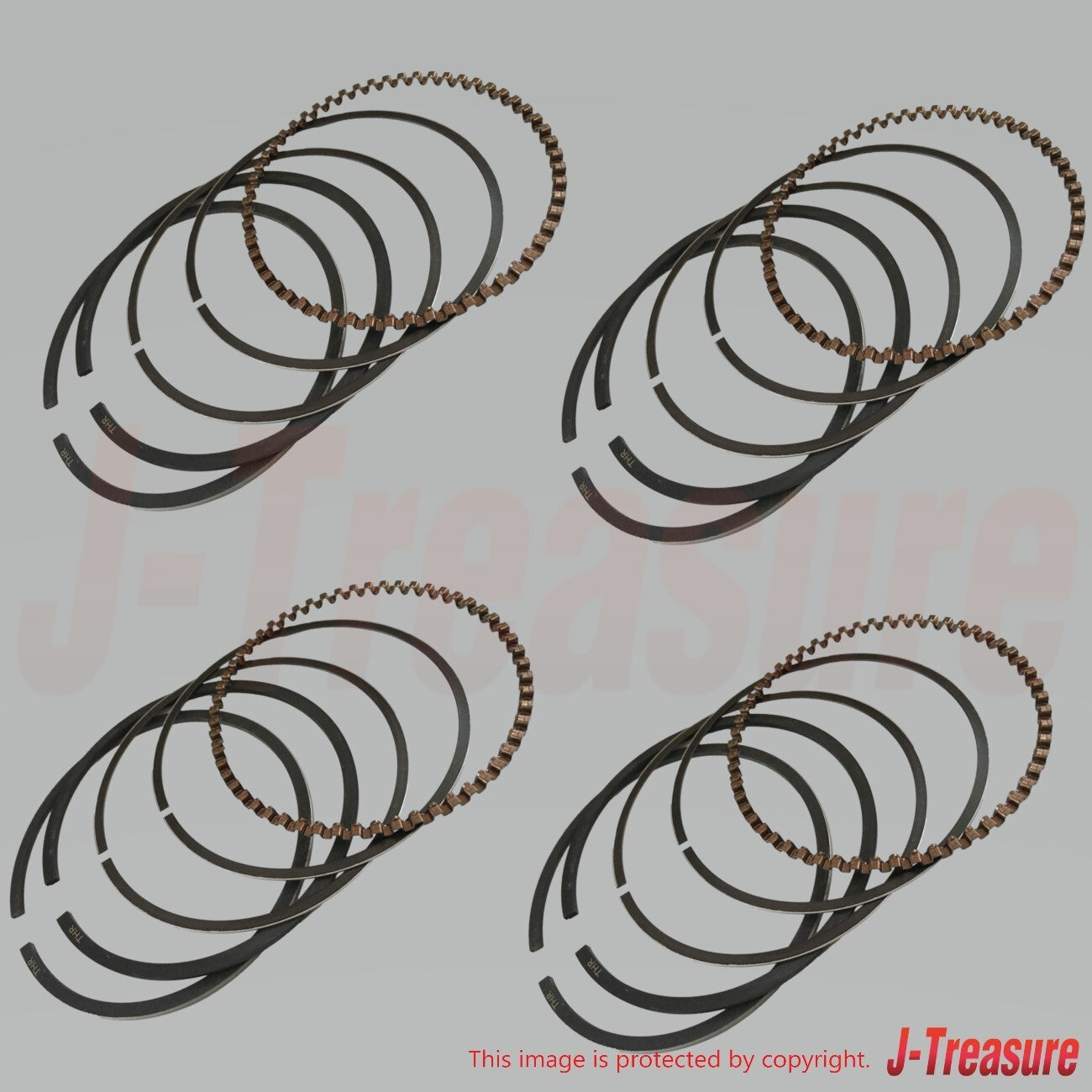 SUBARU SAMBAR VAN & TRUCK TV1 TT1 Genuine Piston Ring Set 12033KA421 OEM