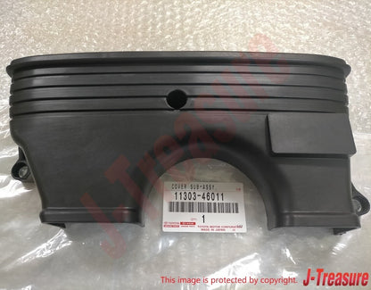 TOYOTA SUPRA JZA80 93-98 2JZ Genuine Upper Timing Belt Cover & Bolt x3  Set OEM