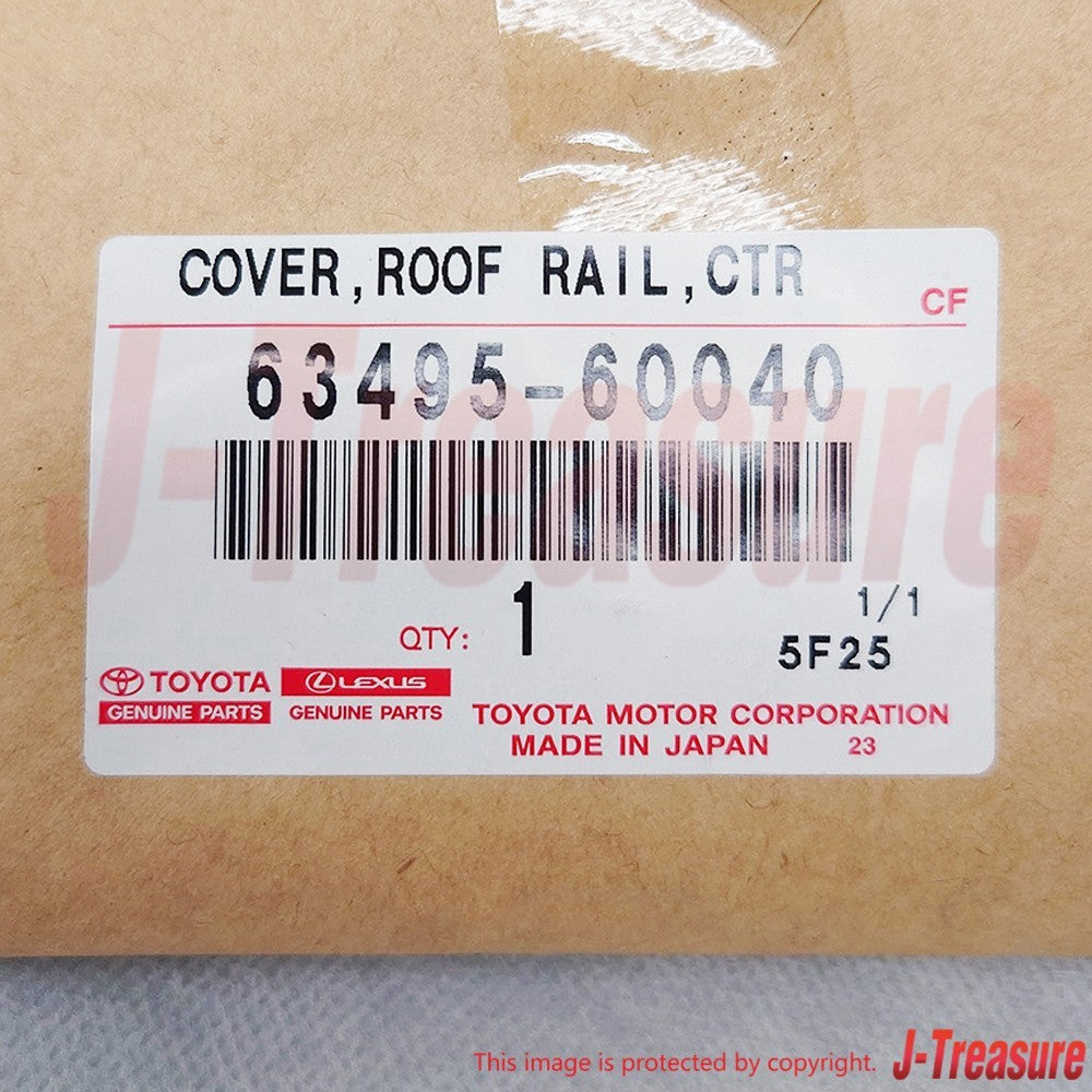 TOYOTA LAND CRUISER UZJ100 '03-07 Genuine Center Roof Rack Leg Cover RH & LH Set