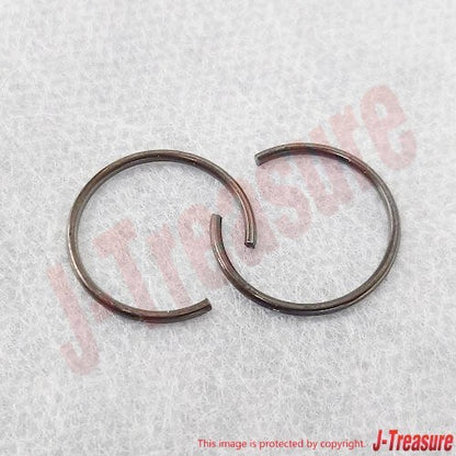 KAWASAKI KX250 19-24 Genuine Piston Pin Ring Snap 92033-1161 x2 Set OEM