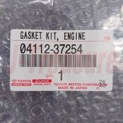 TOYOTA PRIUS ZVW30 2010-2015 Genuine Engine Valve Gasket Kit 04112-37254 OEM