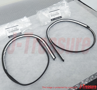 MAZDA RX-7 RX7 FC3S Genuine Rear Tail Light Lamp Weather Strips Right & Left OEM