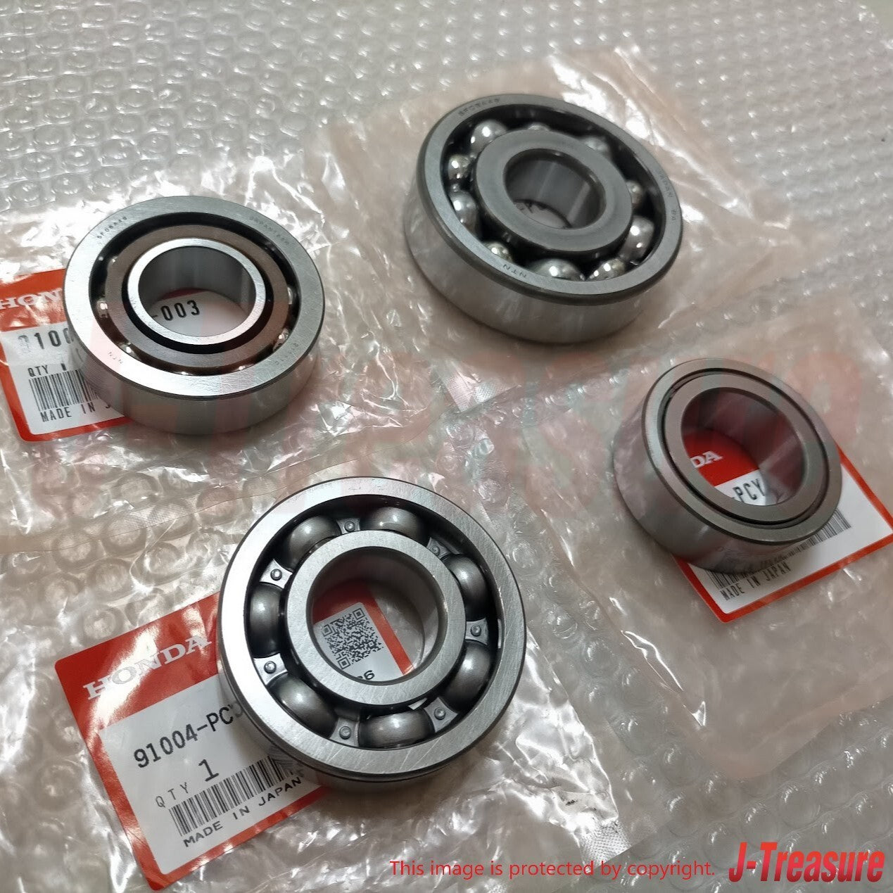 HONDA S2000 AP1 AP2 00-09 Genuine Transmission Gearbox Bearing 4pcs Set OEM