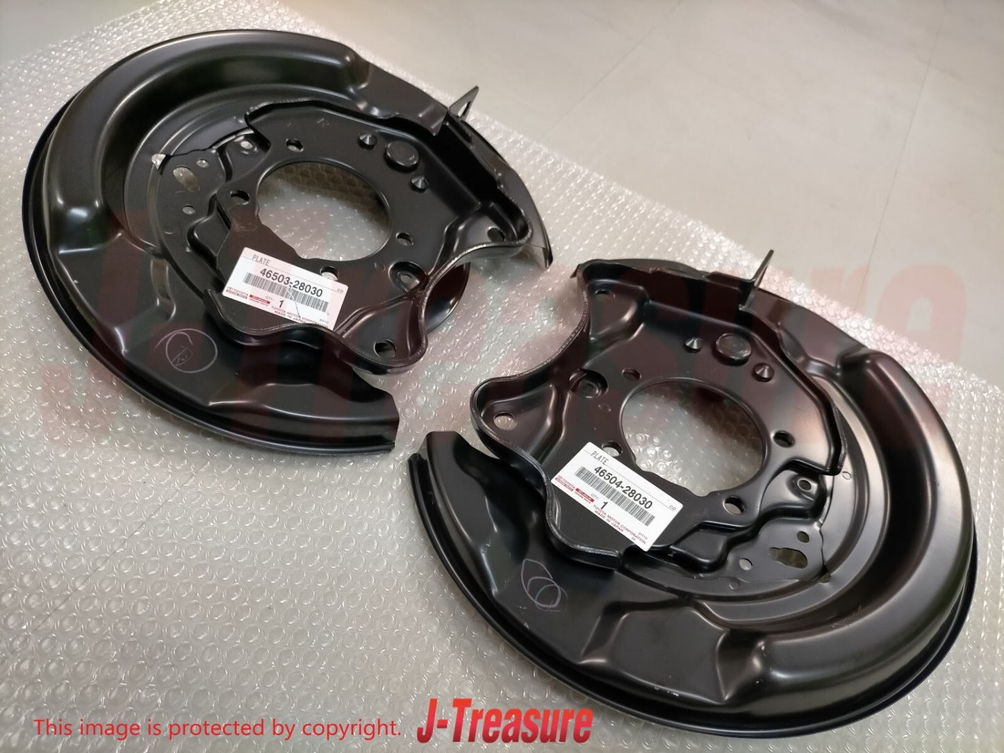 TOYOTA SIENNA GSL20 04-10 Genuine Parking Brake Plate Subassy RH & LH Set OEM