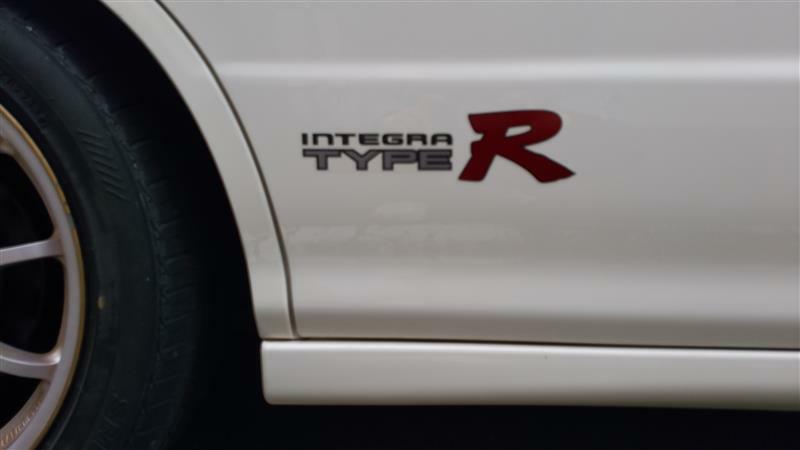 HONDA INTEGRA TYPE-R DC2 1997-2001 Genuine Side Decal Silver Right Left Set OEM