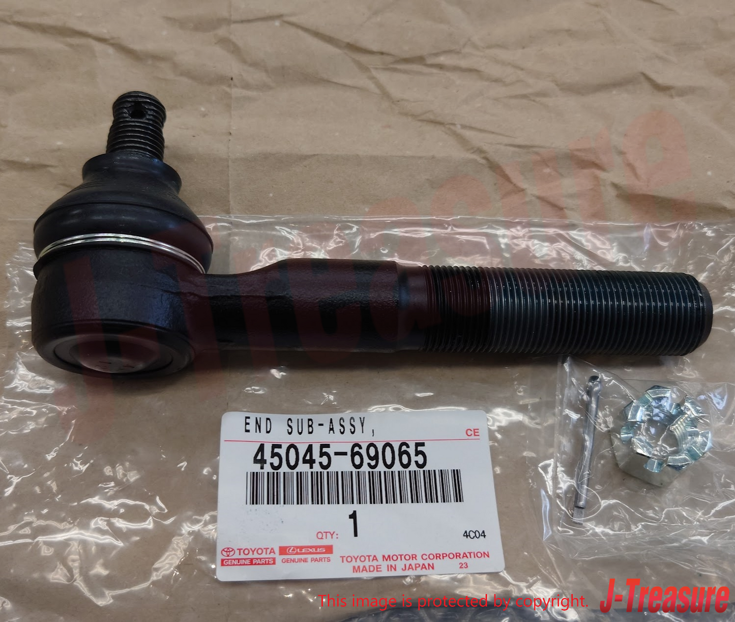 TOYOTA LAND CRUISER FZJ80L 91-97 Genuine Steering Relay Rod End RH & LH Set OEM