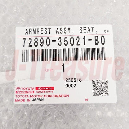 TOYOTA FJ CRUISER GSJ1# 13-14 Genuine Armrest assy Sheet C LH 72890-35021-B0 OEM