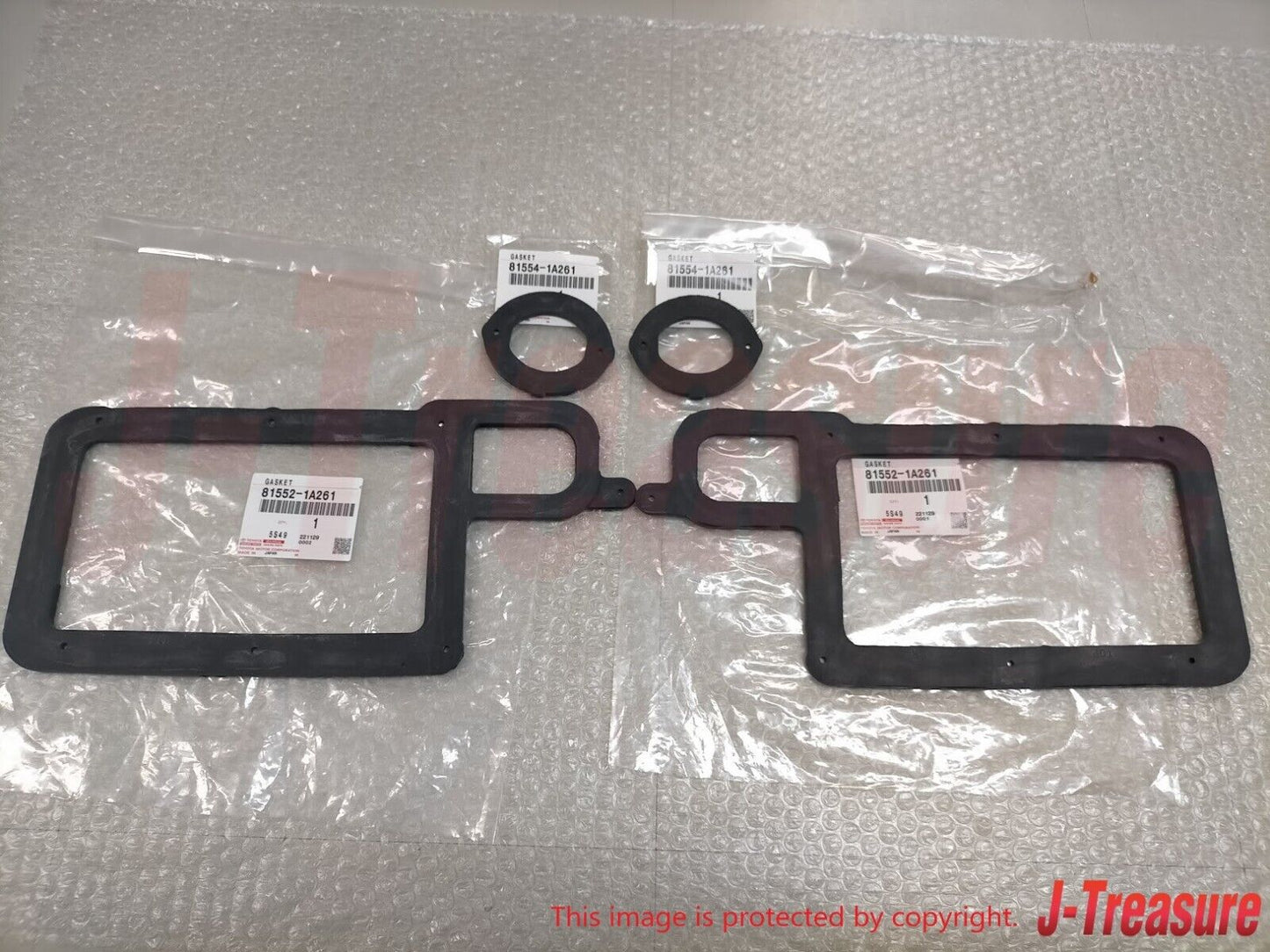 TOYOTA LEVIN TRUENO AE86 2 Door Genuine Tail Lamp Light Gasket RH & LH Set OEM