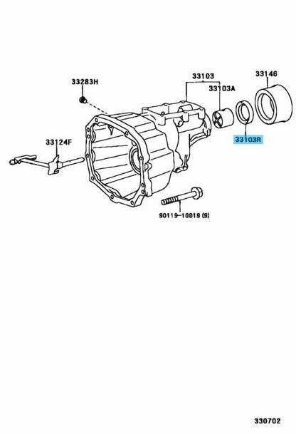 TOYOTA SUPRA JZA80 93-98 Genuine M/T Extension Housing Oil Seal 90080-31029 OEM