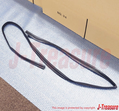 TOYOTA 4RUNNER 85-89 Genuine Front Door Glass Run Channel No Vent 6814189107 OEM