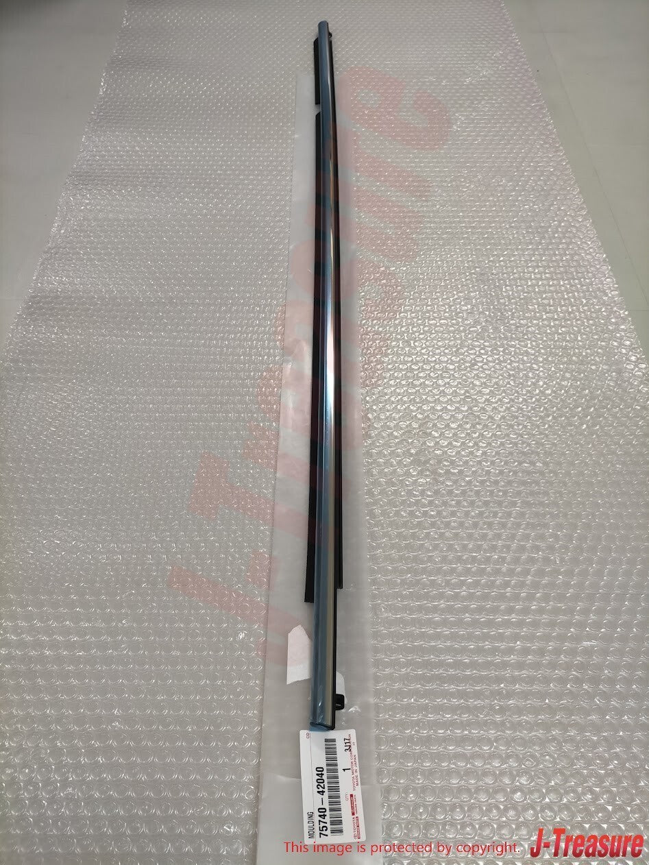 TOYOTA RAV4 ALA4# 13-18 Genuine Front & Rear Door Belt Moulding RH & LH Set OEM