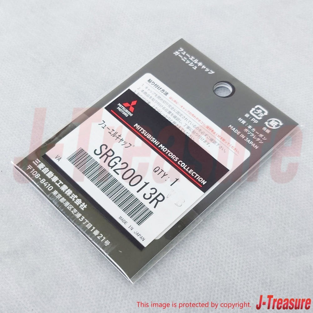 MITSUBISHI Genuine Fuel Cap Garnish "RALLIART" SRG20013R For Regular Vehicles