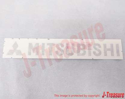 MITSUBISHI LANCER EVOLUTION EVO3 CE9A Genuine Rear Emblem Decal 3 Set OEM Parts