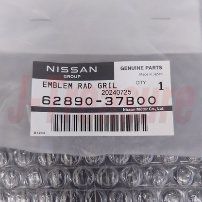 NISSAN FIGARO FK10 1991-1992 Genuine Front Hood Ornament Emblem 62890-37B00 OEM