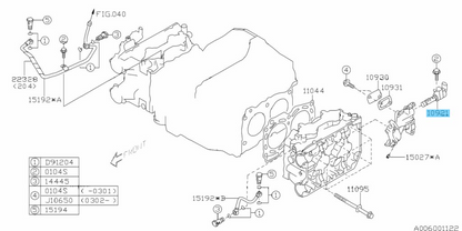 SUBARU IMPREZA WRX GD9 1999-2007 Genuine Oil Control Valve Assy 10921AA002 OEM