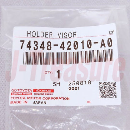 TOYOTA RAV4 ACA2# ZCA2# 2001-2005 Genuine Visor Holder 74348-42010-A0 OEM