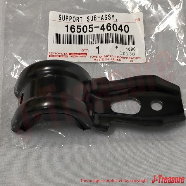TOYOTA SUPRA JZA80 93-98 Genuine Radiator Upper Support Stay 16505-46040 x2 OEM