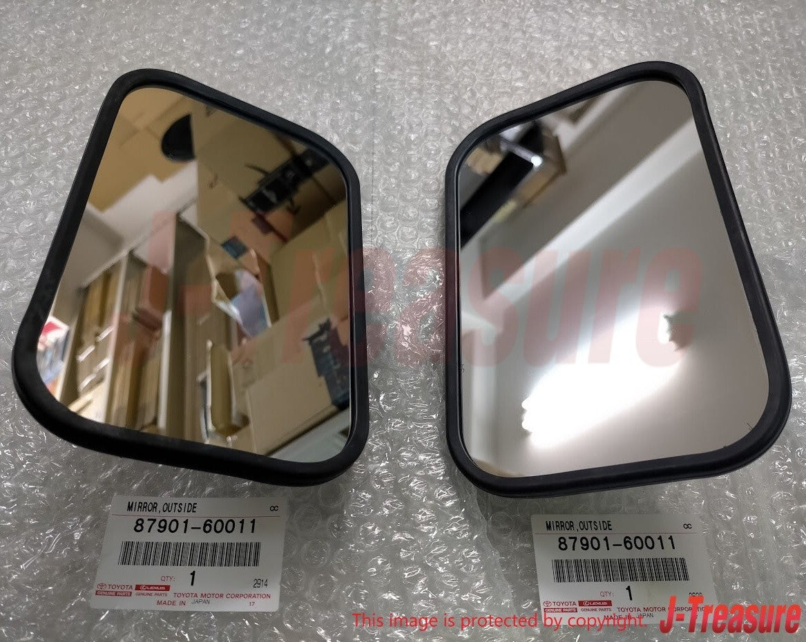 TOYOTA LAND CRUISER FJ40 FJ45 58-70 Genuine Side Rear View Mirror Arm x2 Set OEM