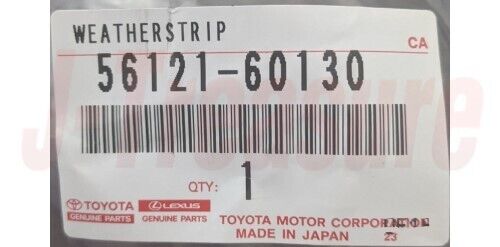 TOYOTA LAND CRUISER KZJ78 91-04 Genuine Fr/Windshield Weatherstrip 56121-60130