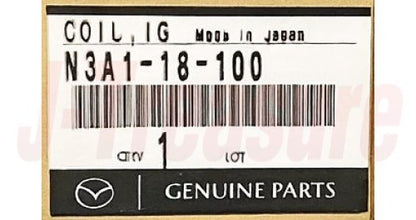 MAZDA RX-7 FD '03-05 Genuine Trailing (No.1 & No.2) & Leading Ignition Coil Set