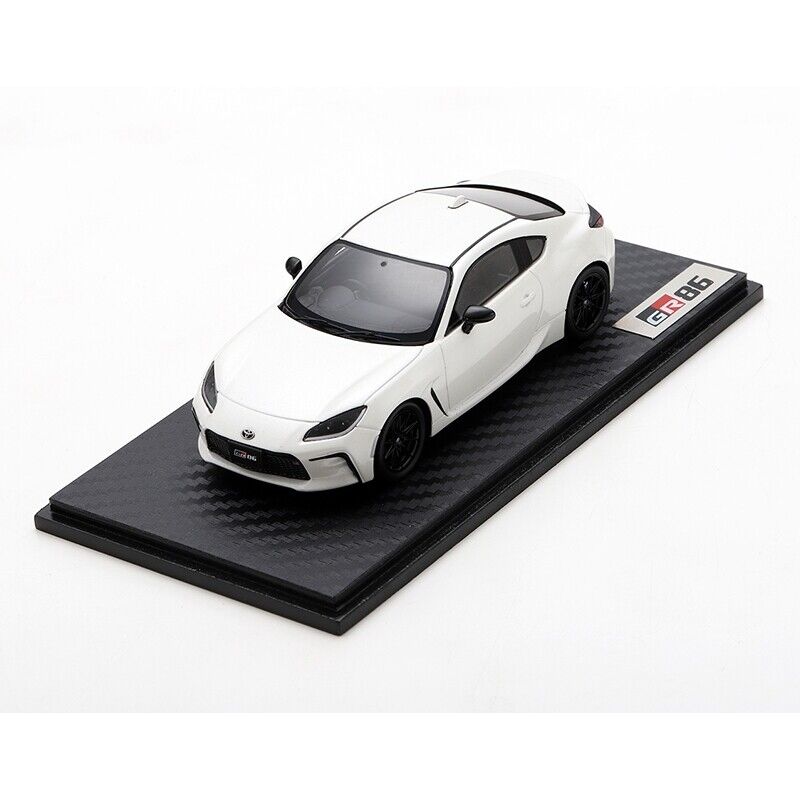 Spark 1:43 Scale TOYOTA GR86 Collection Model Crystal White Pearl GAZOO Racing