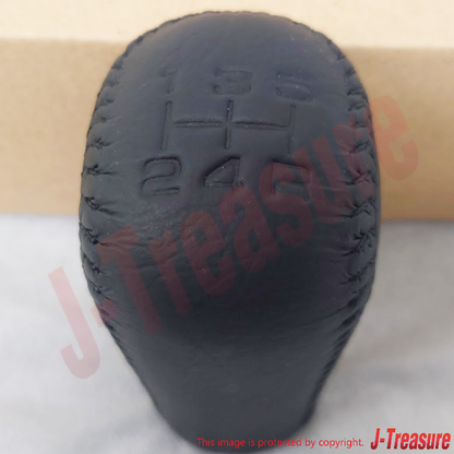 MITSUBISHI LANCER CS#A 00-12 Genuine 5MT Leather Shift Lever Knob MR656746 OEM