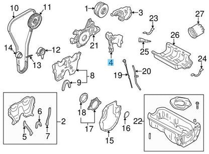 MAZDA MIATA NB6C 90-7 99-05 Genuine Timing Belt Lower Cover B660-10-501E OEM