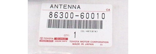 TOYOTA LAND CRUISER BJ4# 72-84 Genuine W/Holder Antenna Assy 86300-60010 OEM