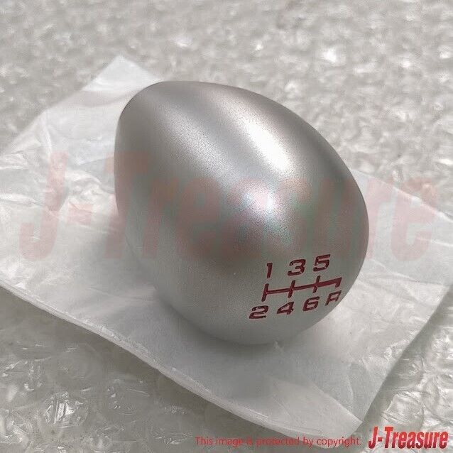 HONDA INTEGRA TYPE-R RSX DC5 Genuine 6MT Aluminum Oval Shift Knob & Nut Set OEM