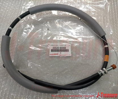 TOYOTA LAND CRUISER HZJ73 Genuine Throttle Accelerator Cable 35520-60060 OEM