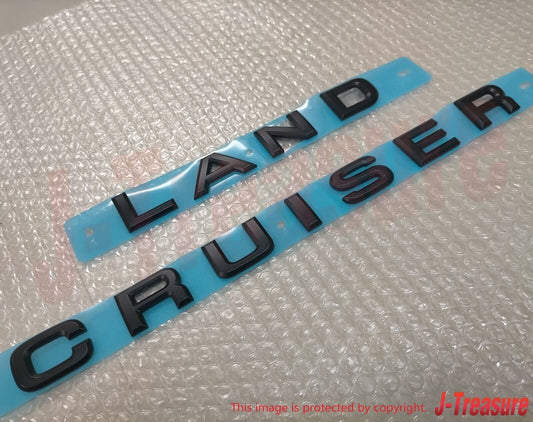 TOYOTA LAND CRUISER GR #JA300W 2021- Genuine Rear Emblem "LAND" "CRUISER" OEM