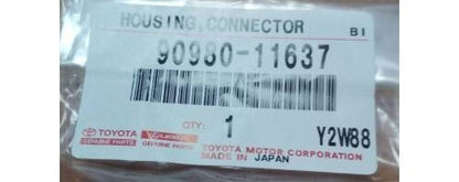 TOYOTA Genuine Connector Housing 90980-11637 & 90980-11638 Set OEM