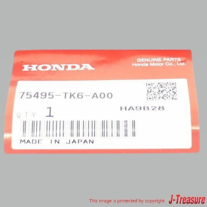 HONDA FIT GE# 09-11 Genuine Front Corner Pillar Garnish Assy LH 75495-TK6-A00