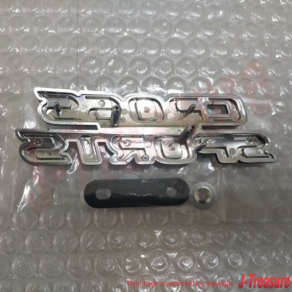 SUBARU FORESTER SG 03-08 Genuine Letter Mark Front "CROSS SPORTS" Emblem OEM