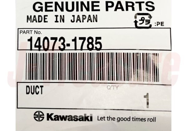 KAWASAKI KX85 2001-2018 Genuine Air Duct 14073-1785 OEM