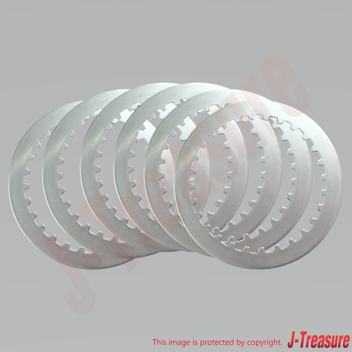 HONDA XR650L '93-25 Genuine Clutch Friction(x7) & Plate(x6) & Spring(x4) Set OEM