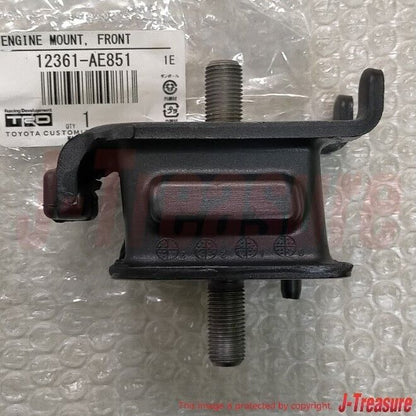 TRD TOYOTA LEVIN TRUENO AE86 4A-GE Genuine Reinforced Engine Mount 2pcs Set OEM