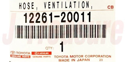 TOYOTA HIGHLANDER MCU20 01-05 Genuine Ventilation Valve Hose 12261-20011 OEM