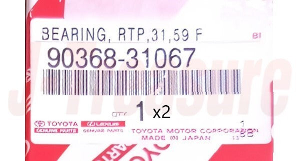 TOYOTA CELICA MA61 1984-1986 Genuine Front Axle Inner Bearing RH & LH set OEM