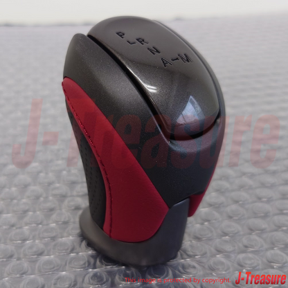 NISSAN NISMO GT-R R35 Genuine Shift Knob Assy Red Black Leather 34910-62B1A OEM