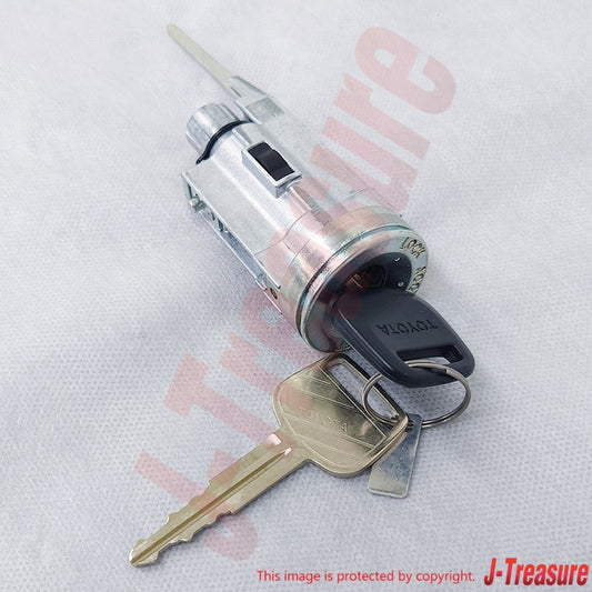 TOYOTA LAND CRUISER FZJ80 91-98 Genuine Ignition Switch Lock Cylinder & Key Set