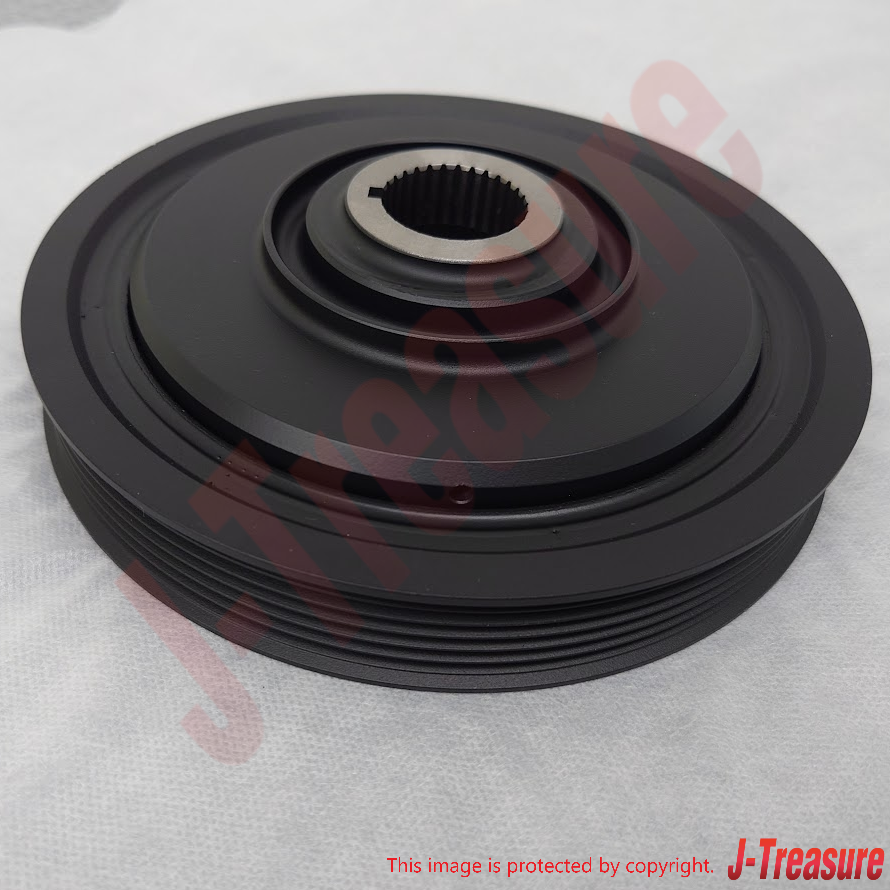HONDA ACURA TL UA7 2005-2008 Genuine Crankshaft Pulley 13810-RJA-003 OEM