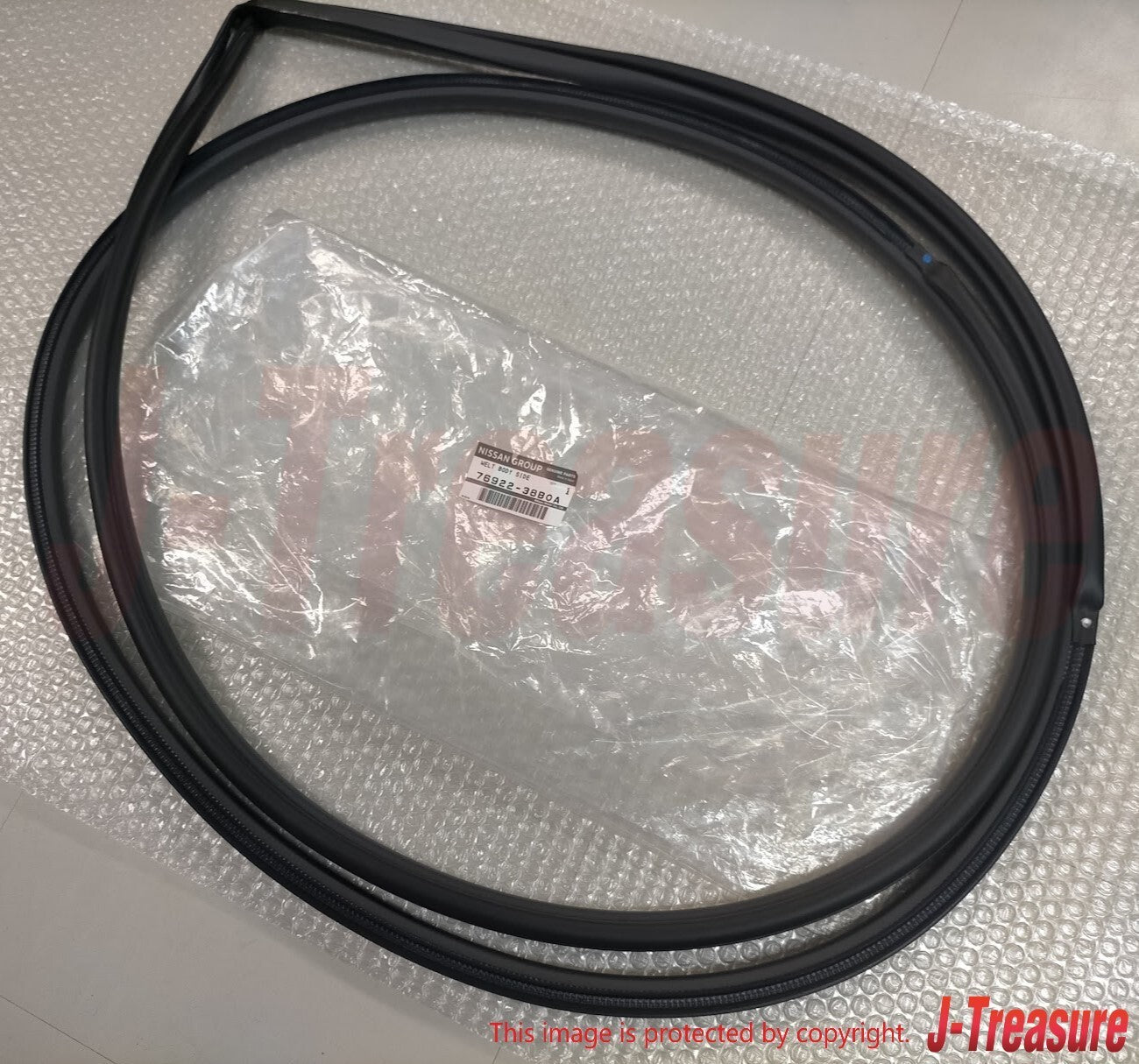 NISSAN GT-R R35 2012-2024 Genuine Front Welt Body Side Seal Right & Left Set OEM