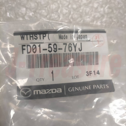 MAZDA RX-7 FD3S 93-95 Genuine Front Door Glass Weatherstrip LH FD01-59-76YJ OEM