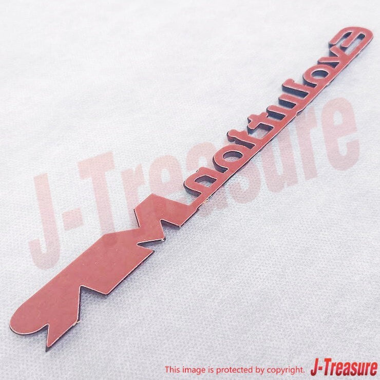 MITSUBISHI LANCER EVOLUTION 8 EVO8 CT9A Genuine MR Trunk Lid Emblem Budge OEM