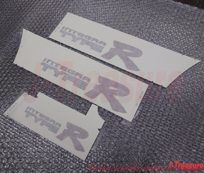 HONDA ACURA INTEGRA DB8 DC2 97-01 Genuine Type R Sticker RH & LH & Rear set OEM